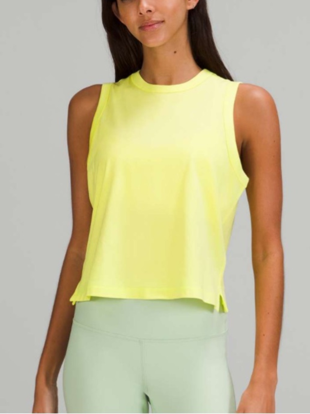 Lululemon Classic-Fit Cotton Blend Tank Top Size 10